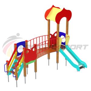 Купить Детский игровой комплекс Полянка ДИК 1603 в Кизляре 