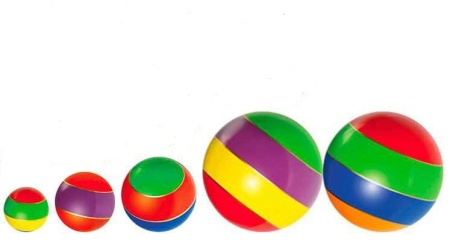 Купить Мячи резиновые (комплект из 5 мячей различного диаметра) в Кизляре 