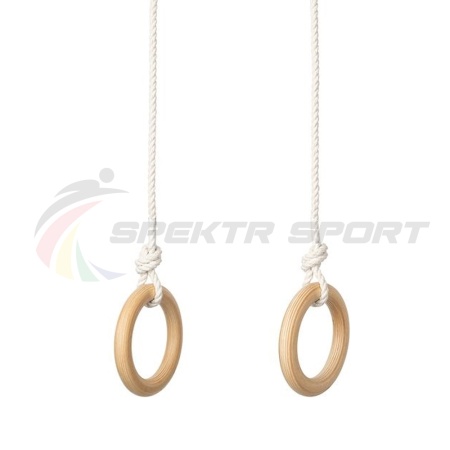 Купить Кольца гимнастические деревянные (фанера 18 мм, покрытие: эмаль, лак или пропитка) в Кизляре 
