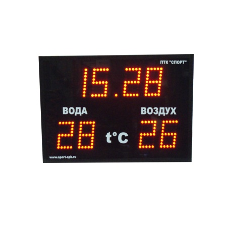 Купить Часы-термометр СТ1.13-2t для бассейна в Кизляре 