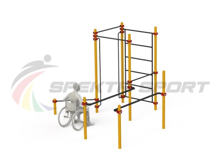 Купить Спортивный комплекс для инвалидов-колясочников WRK-D18_76mm в Кизляре 